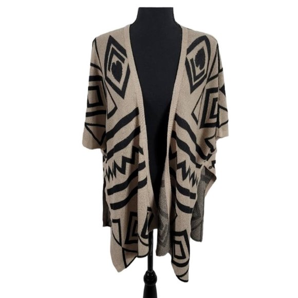 Geometric Knit Cardigan - Picture 1 of 6
